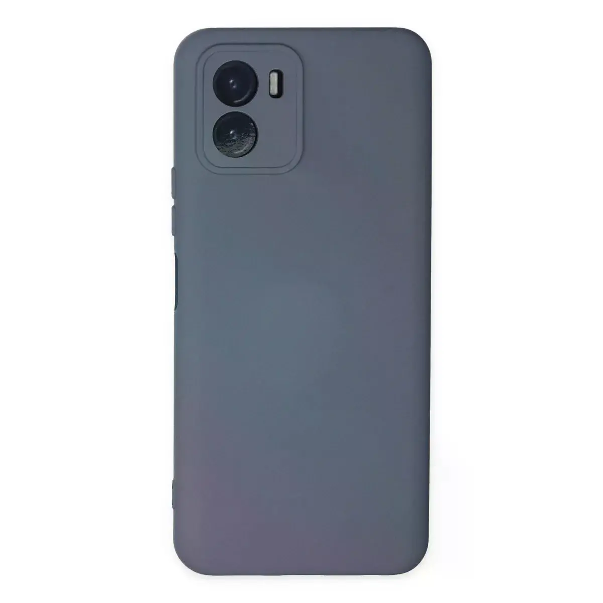 Vivo Y15s Kılıf Nano İçi Kadife Silikon - Gri