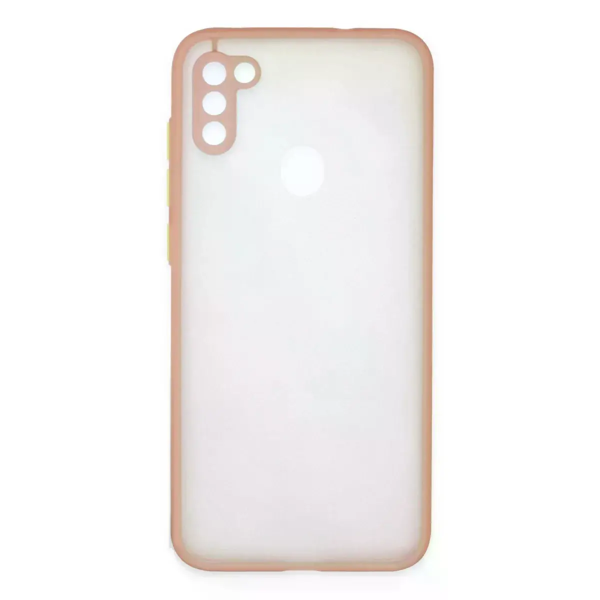 Samsung Galaxy A11 Kılıf Montreal Silikon Kapak - Pembe