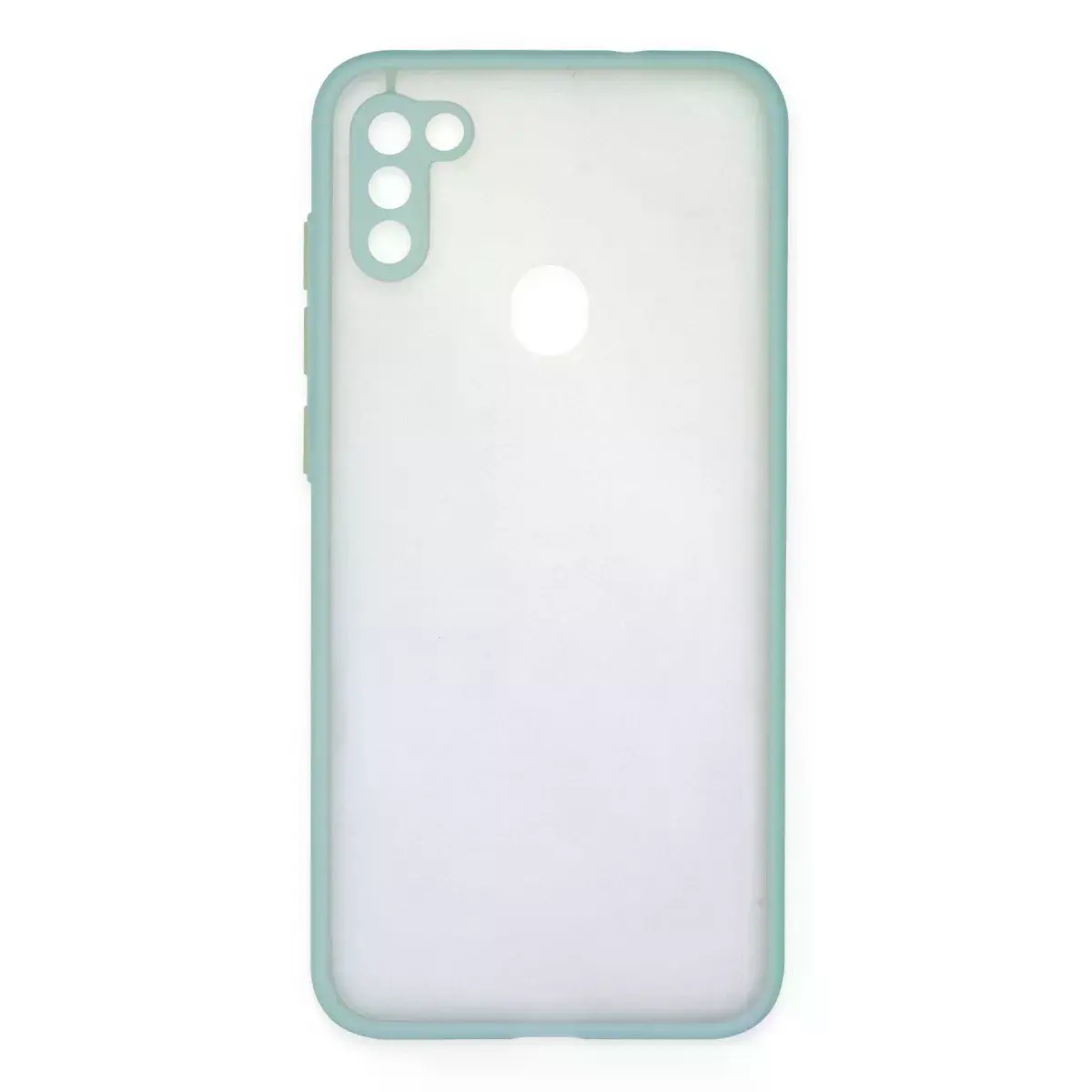 Samsung Galaxy A11 Kılıf Montreal Silikon Kapak - Turkuaz