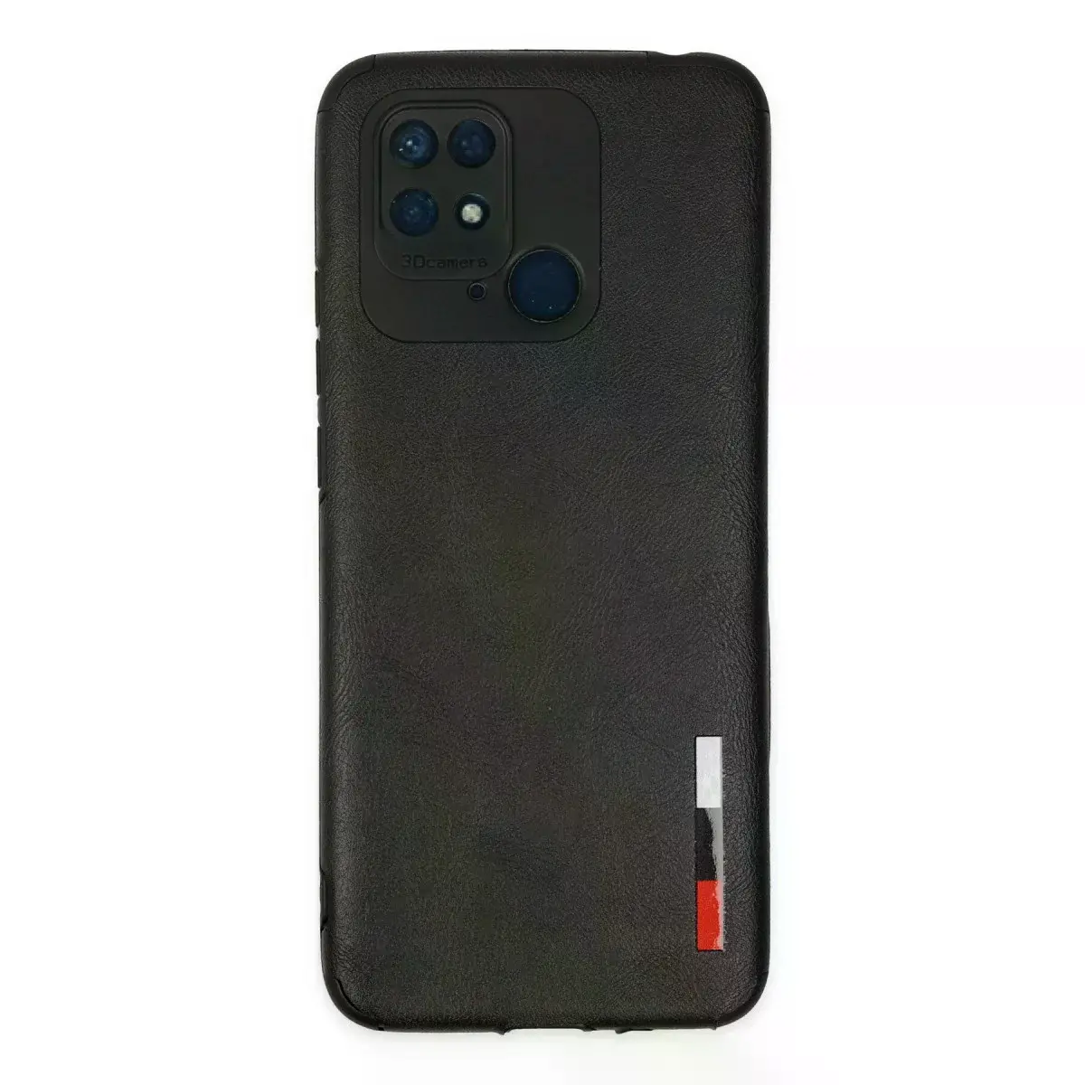 Xiaomi Redmi 10c Kılıf Loop Deri Silikon - Siyah