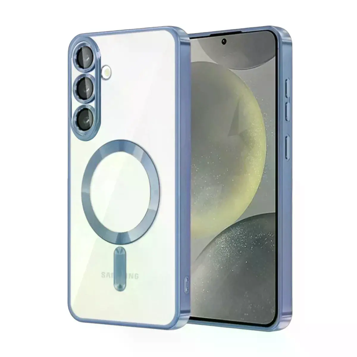 Samsung Galaxy S26 Plus Kross Magneticsafe Kapak - Sierra Blue