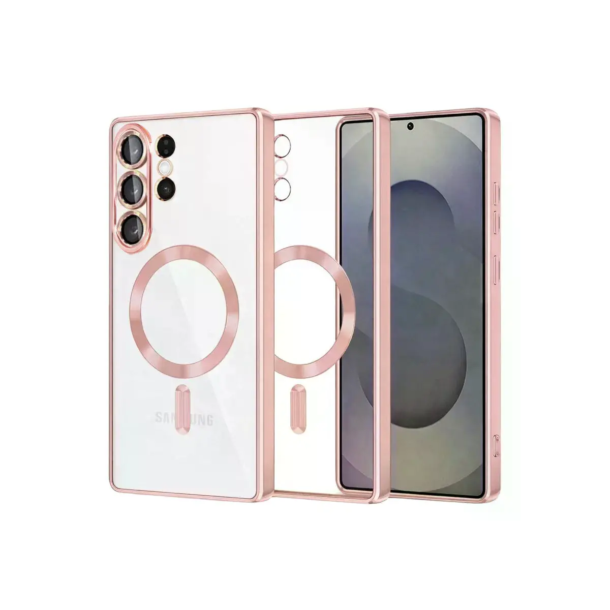Samsung Galaxy S26 Ultra Kross Magneticsafe Kapak - Rose