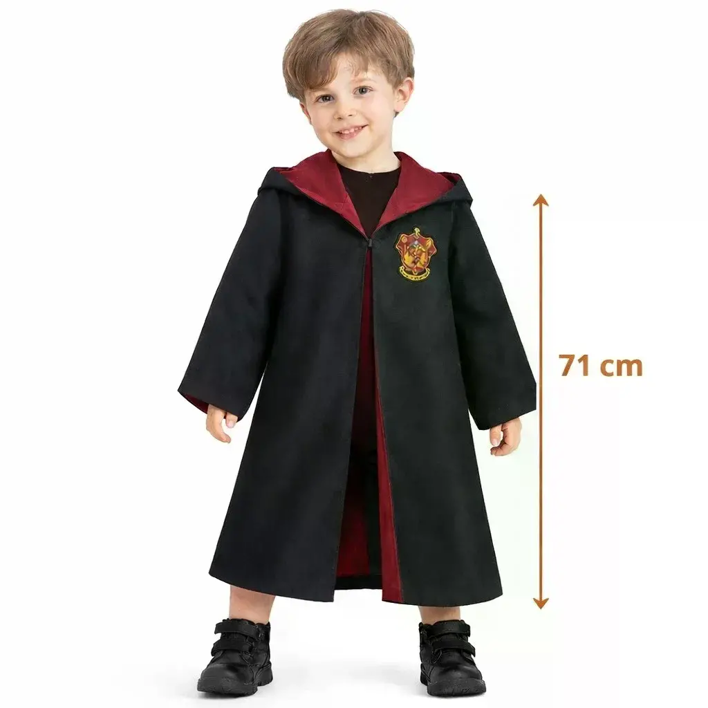 Harry Potter Tarzı Çocuk Cübbesi 2-4 Yaş