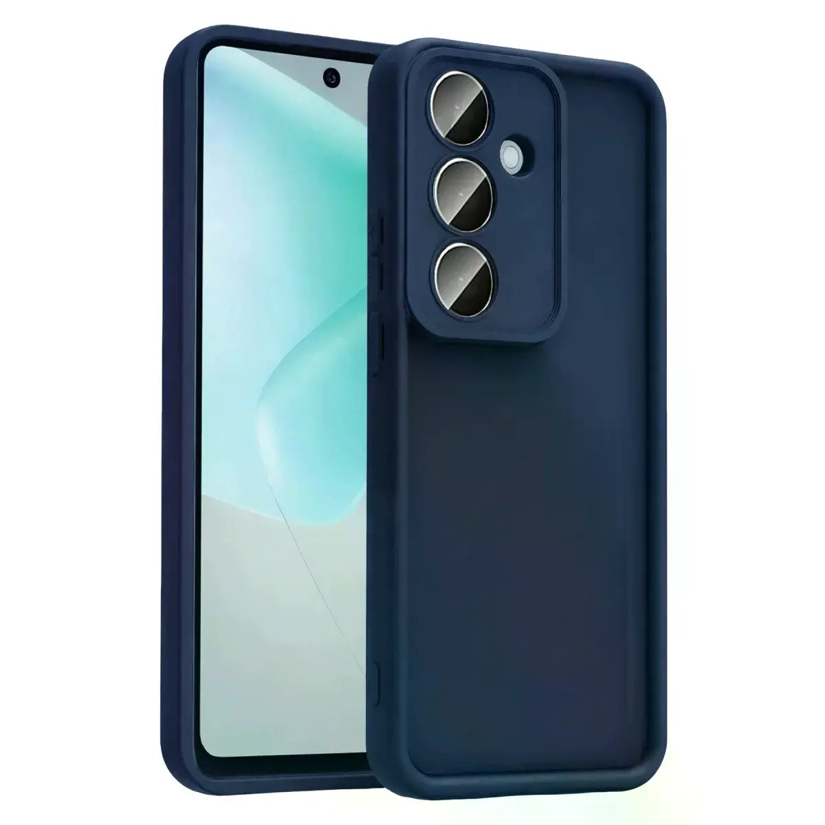 Samsung Galaxy A57 5g Viera Silikon - Lacivert