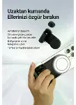 Bluetooth Manyetik Telefon Yapıştırma Kavrama Halka Dolgu Işığı ile Magsafe Selfie Klips-3