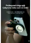 Bluetooth Manyetik Telefon Yapıştırma Kavrama Halka Dolgu Işığı ile Magsafe Selfie Klips-4