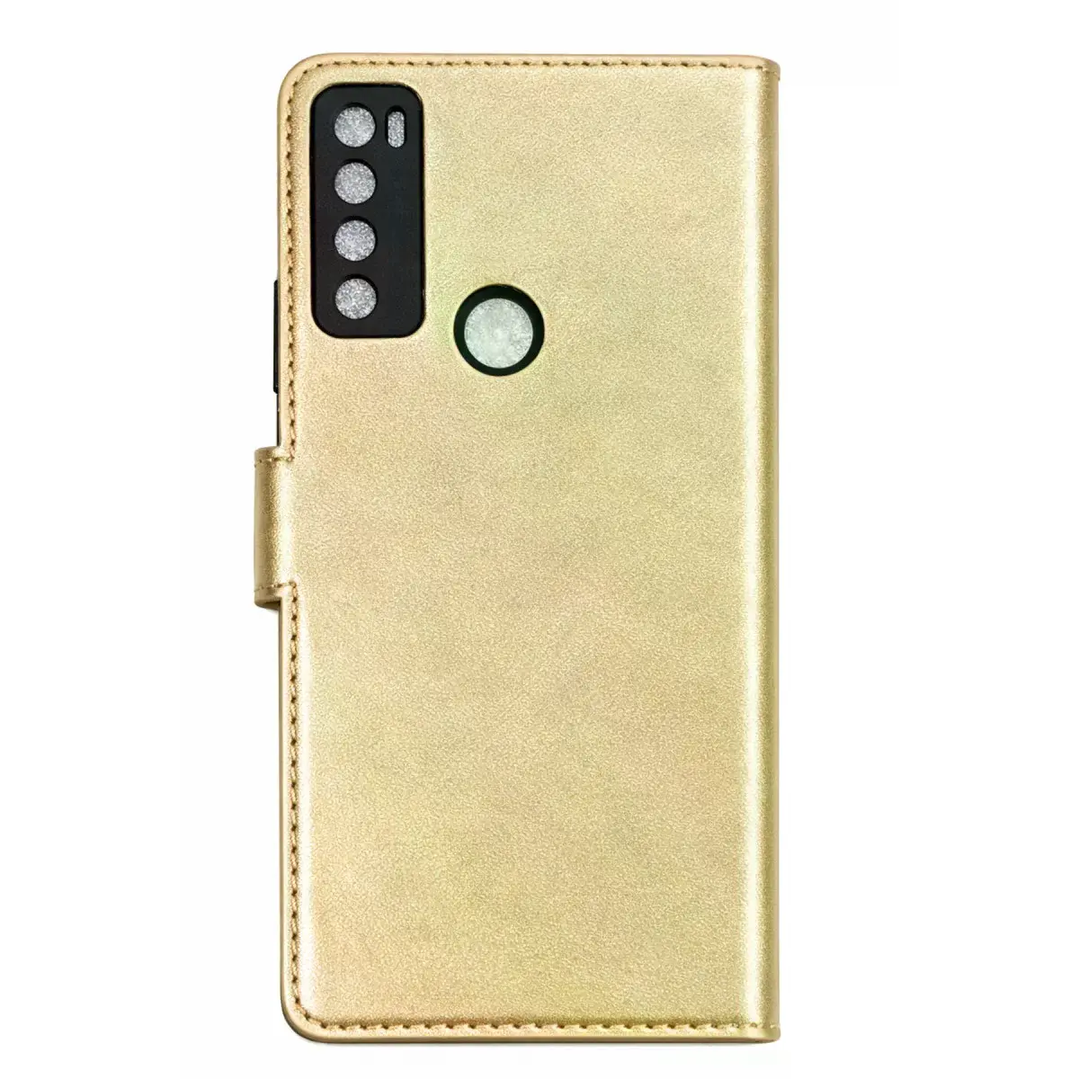 Tcl 20 Se Trend S Plus Kapaklı Kılıf - Gold