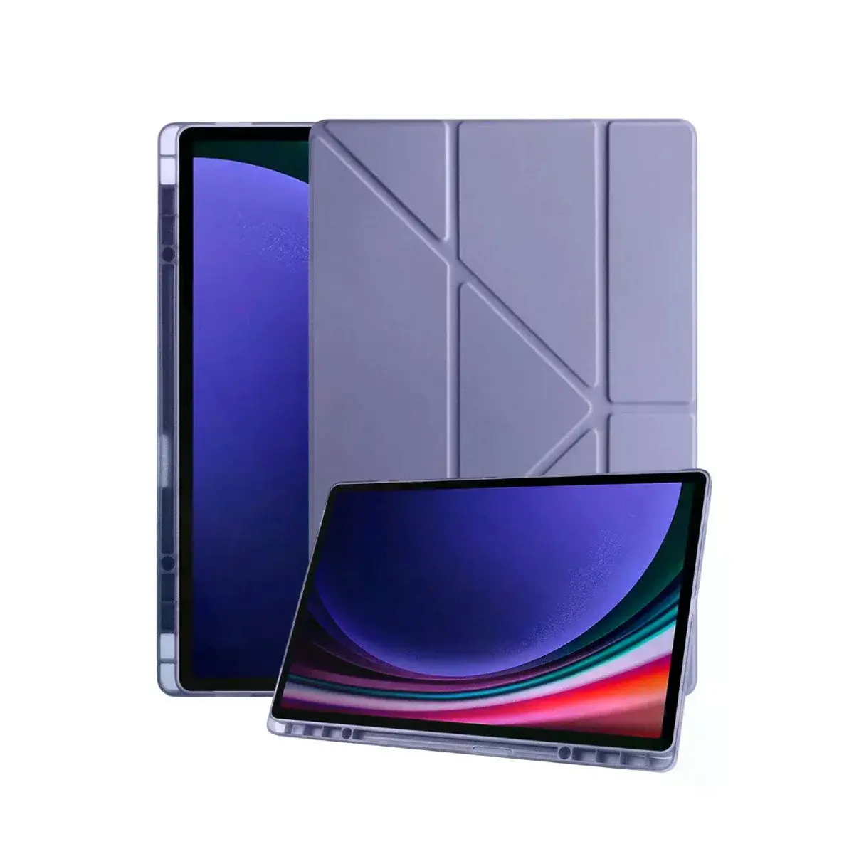 Samsung Galaxy X730 Tab S11 Kalemlikli Mars Tablet Kılıfı - Lavender