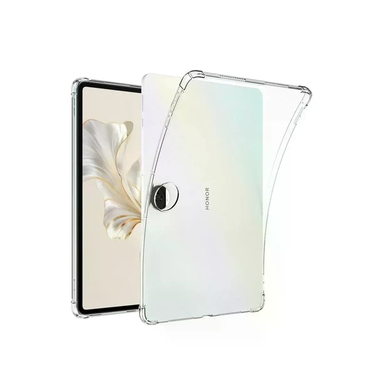 Huawei Honor Pad 9 Kılıf Anti Shock Tablet Silikon - Şeffaf