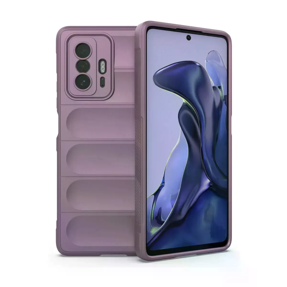 Xiaomi Mi 11t Kılıf Optimum Silikon - Mor
