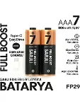 Type-C Şarjlı 800MWH 1.5V Şarj Edilebilir 2’li AAA İnce Pil - Lityum Iyon Batarya-1