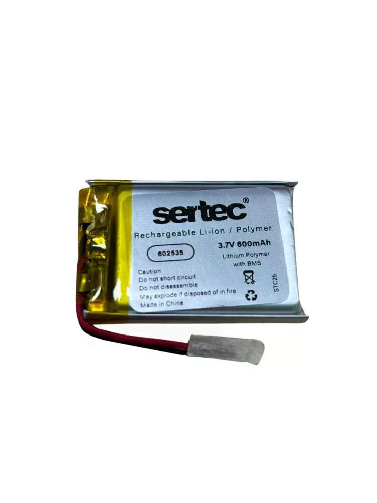 602535 3.7v 600 Mah Li-polymer Pil (devreli/1.5a)