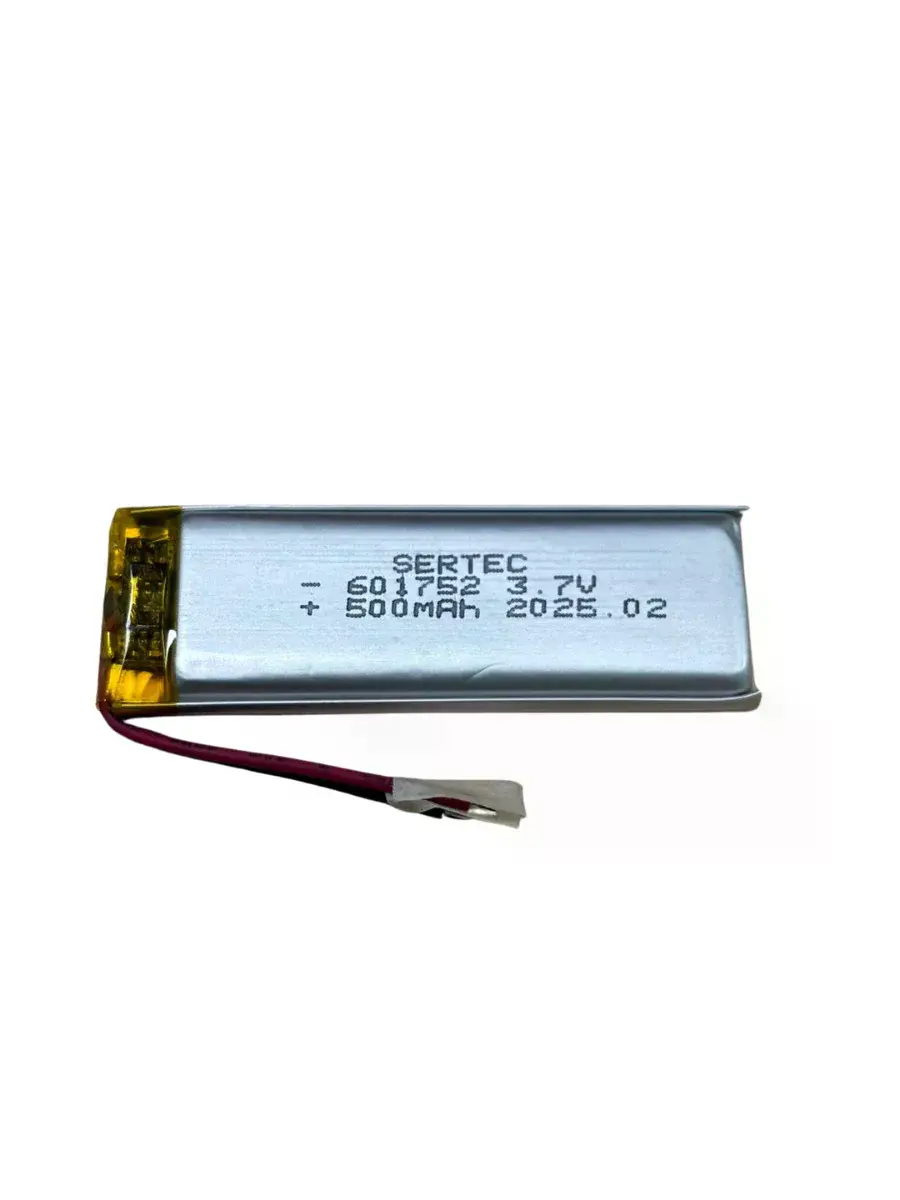 601752 3.7v 500 Mah Li-polymer Pil (devreli/1.5a)