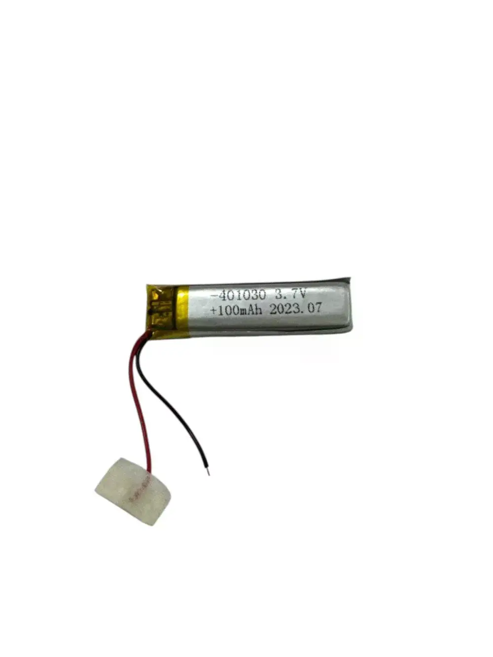 401030 3.7v 100 Mah Li-polymer Pil (devreli/1.5a)