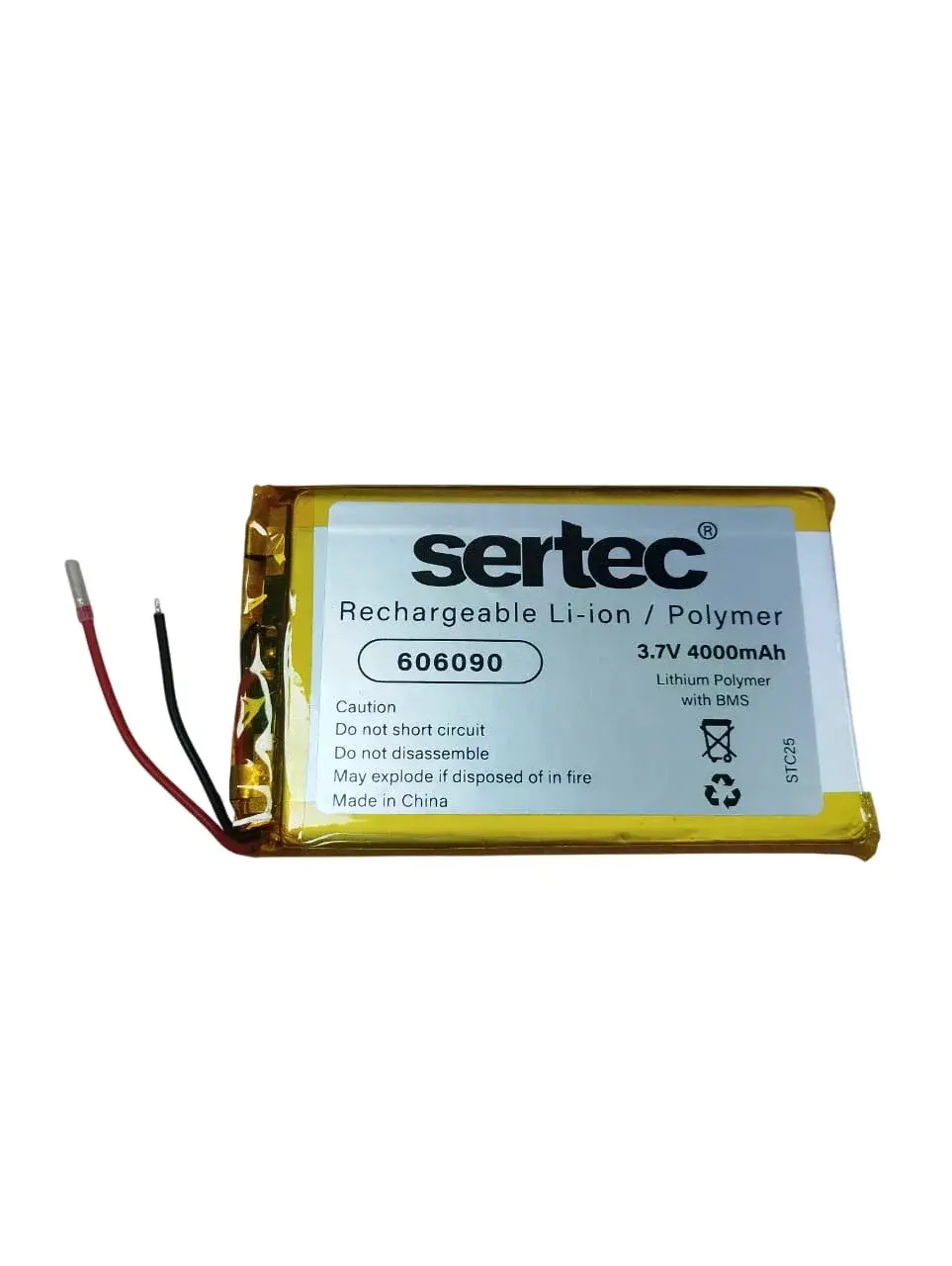 606090 3.7v 4000mah Li-polymer Pil (devreli/1.5a)