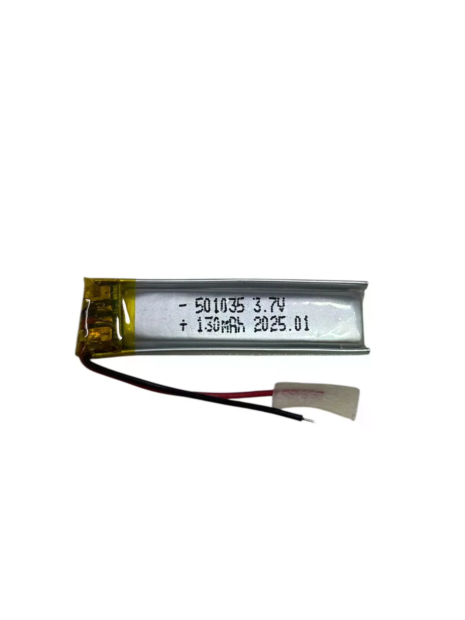 501035 3.7v 130mah Li-polymer Pil (devreli/1.5a)