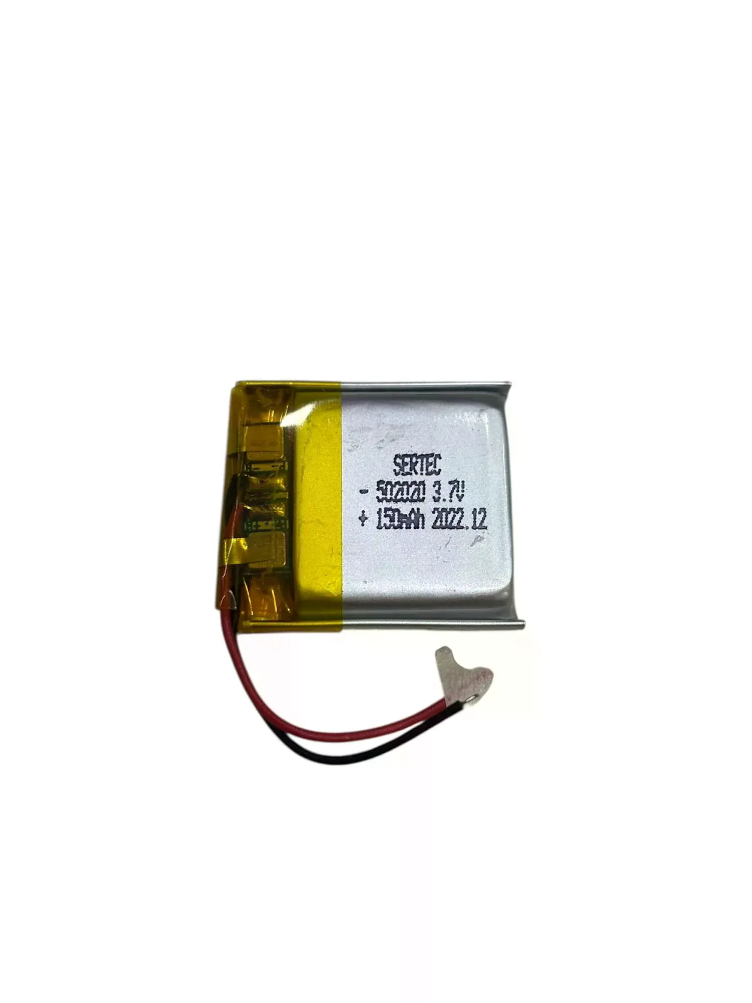 502020 3.7v 150mah Li-polymer Pil (devreli/1.5a)