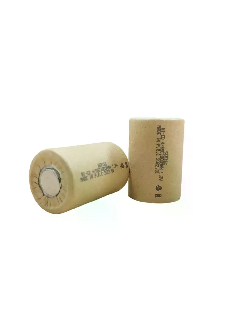 1.2v Ni-cd  4/5 Sc 1000 Mah Kağıt Şarjlı Pil 3c (başsız/flat Head)