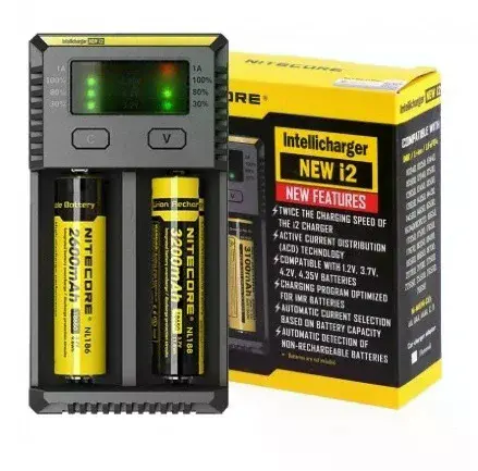Nitecore New İ2 İntelli Charger Li-ion / Nı-cd / Nı-mh Pil Şarj Cihazı