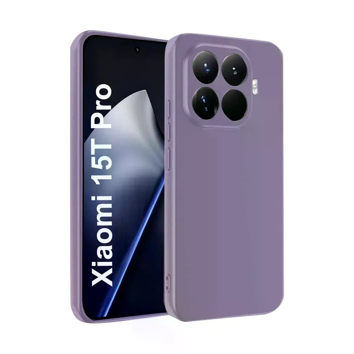 Xiaomi Mi 15t Pro First Silikon - Lila