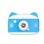 X900 Dijital Çocuk Fotoğraf Makinesi Selfie Kamera 3.5 İnç Dijital Çocuk Kamerası 1080p (Mavi)-2