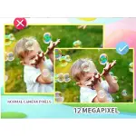 X900 Dijital Çocuk Fotoğraf Makinesi Selfie Kamera 3.5 İnç Dijital Çocuk Kamerası 1080p (Mavi)-4