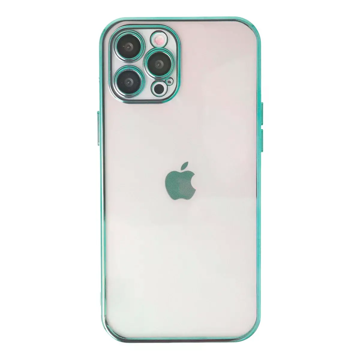 İphone 12 Pro Max Kılıf Razer Lensli Silikon - Yeşil