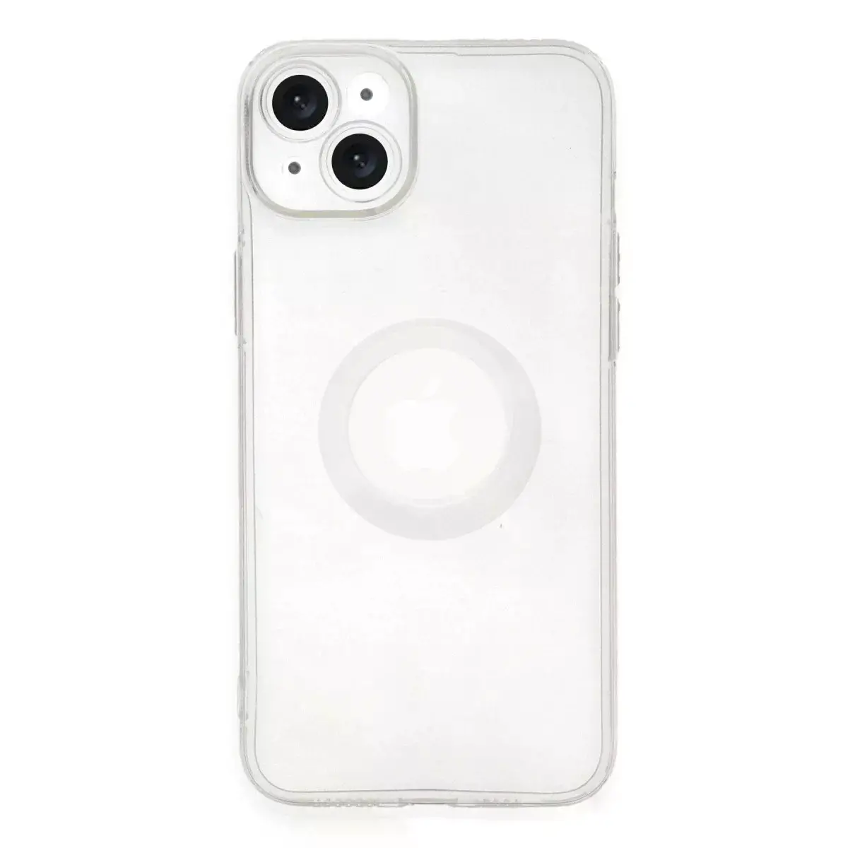 İphone 14 Plus Kılıf Santa Lens Silikon - Şeffaf