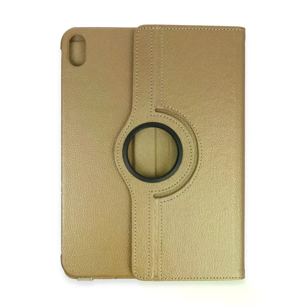İpad 2022 10.9 (10.nesil) Kılıf 360 Tablet Deri Kılıf - Gold