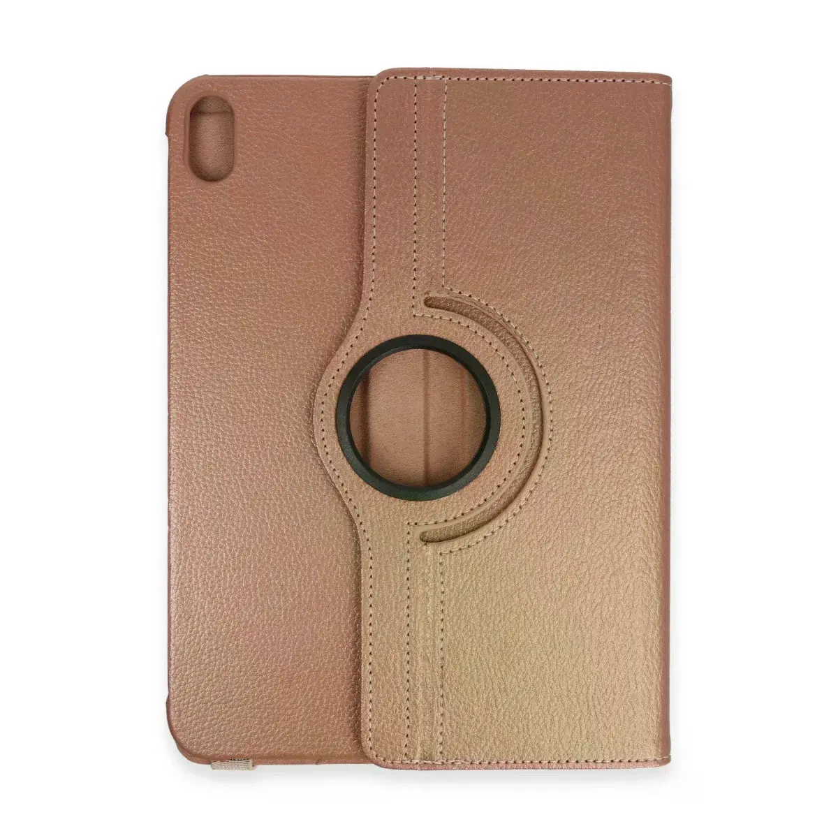 İpad 2022 10.9 (10.nesil) Kılıf 360 Tablet Deri Kılıf - Rose Gold
