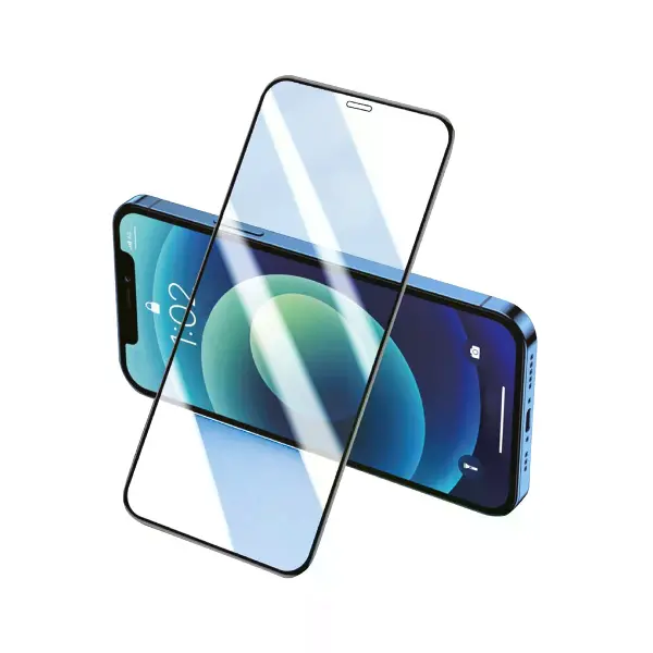 İphone 6 3d Antistatik Cam Ekran Koruyucu - Siyah