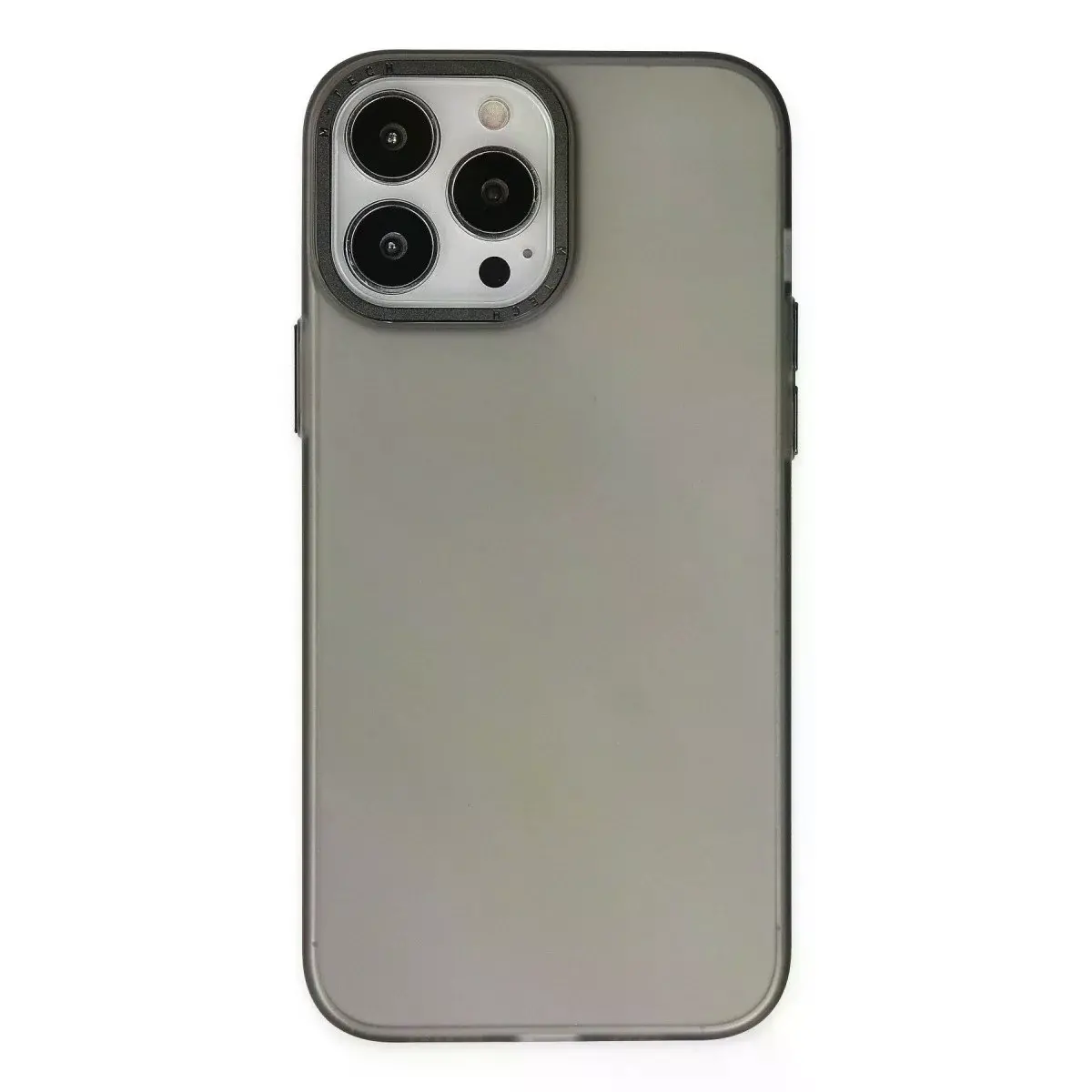 İphone 13 Pro Max Kılıf Modos Metal Kapak - Siyah
