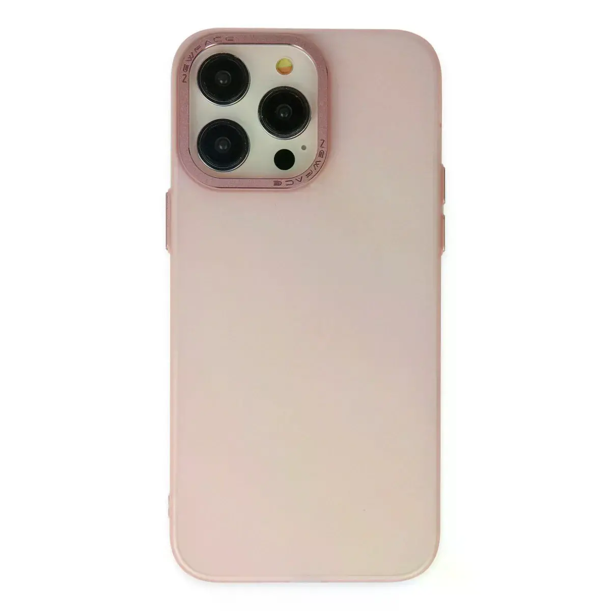 İphone 13 Pro Max Kılıf Modos Metal Kapak - Pembe