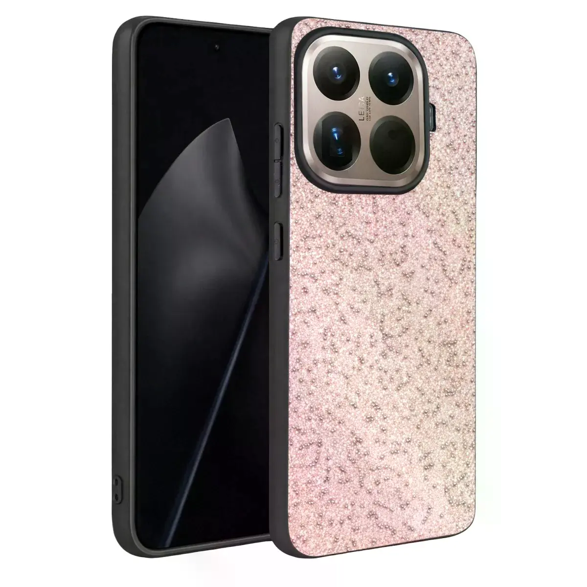 Onegif Xiaomi Mi 15t Pro Bright Simli Kapak - Pembe