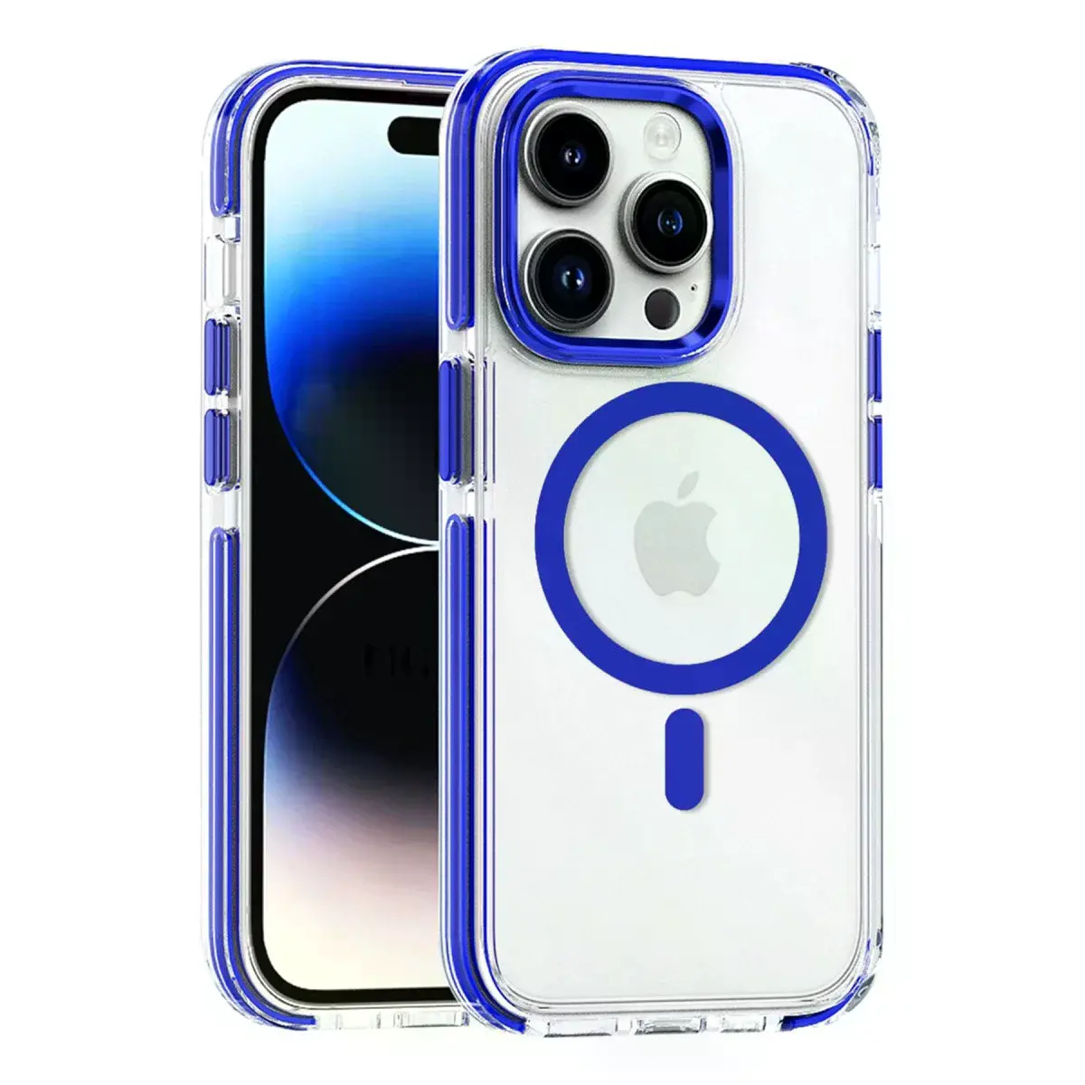 Joko  İphone 15 Pro Bella Magsafe Kapak - Mavi