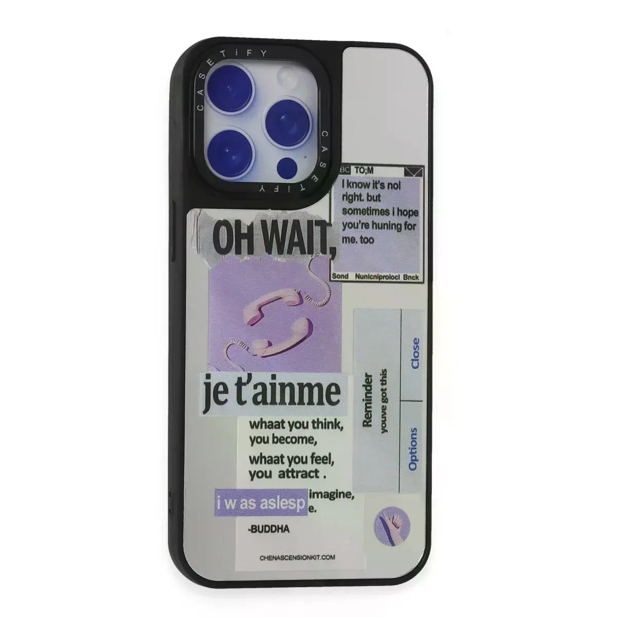 İphone 15 Pro Kılıf Mirror Desenli Kapak - Mirror - 4
