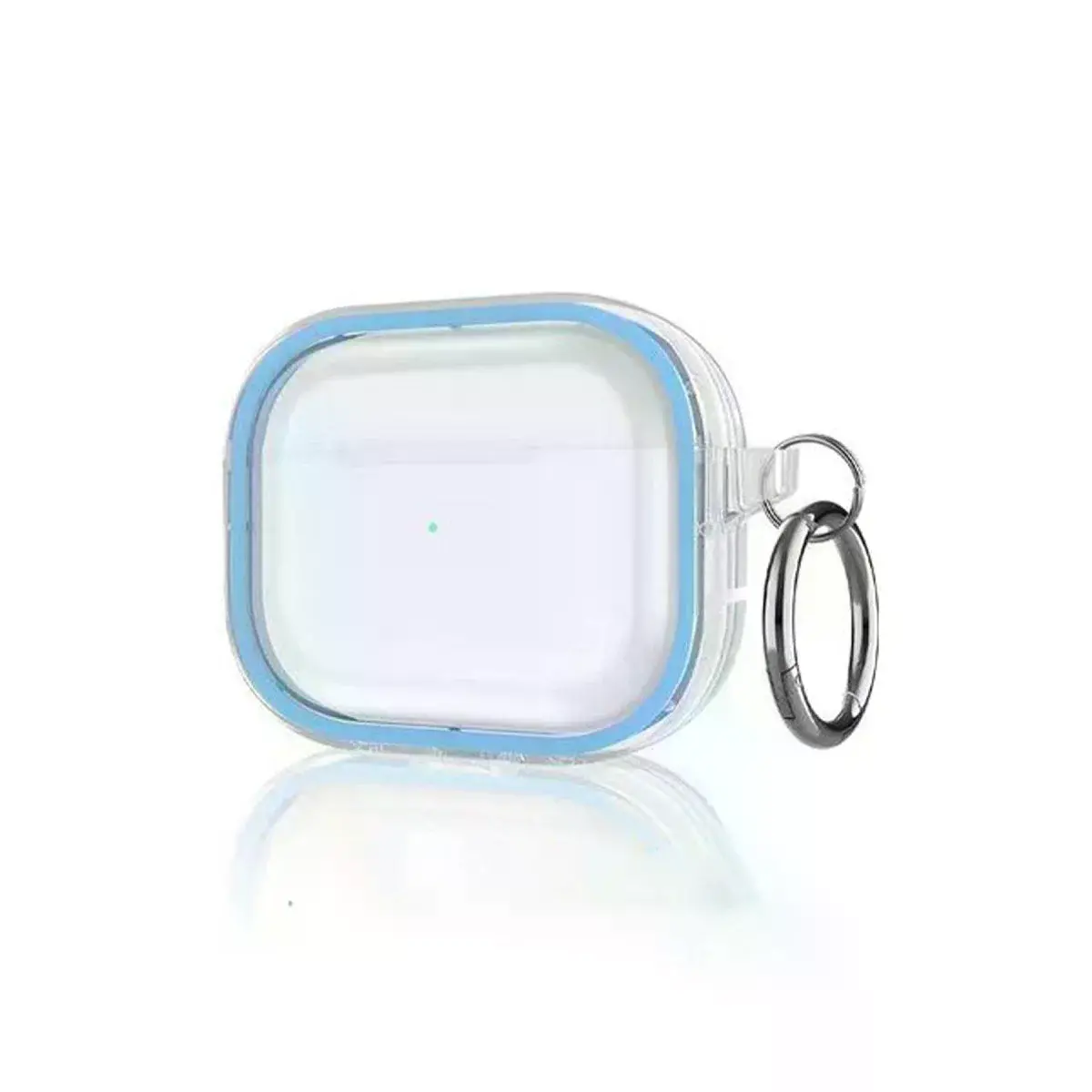Airpods Pro 2 (2.nesil) Shiny Şeffaf Kılıf - Sierra Blue