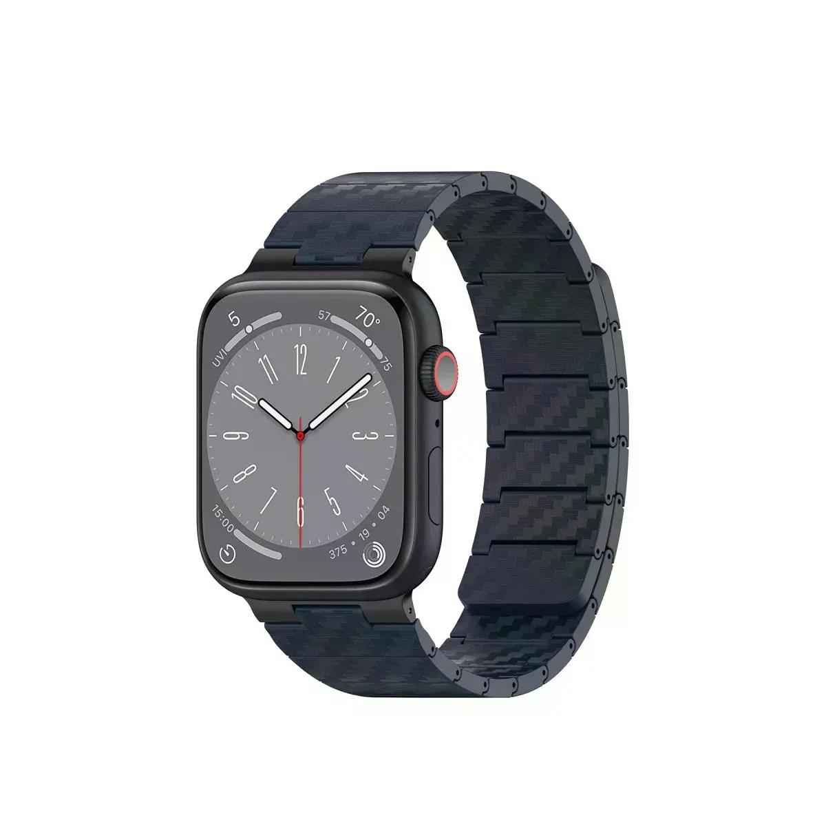 Watch 45mm Carbon Steel Kordon - Lacivert