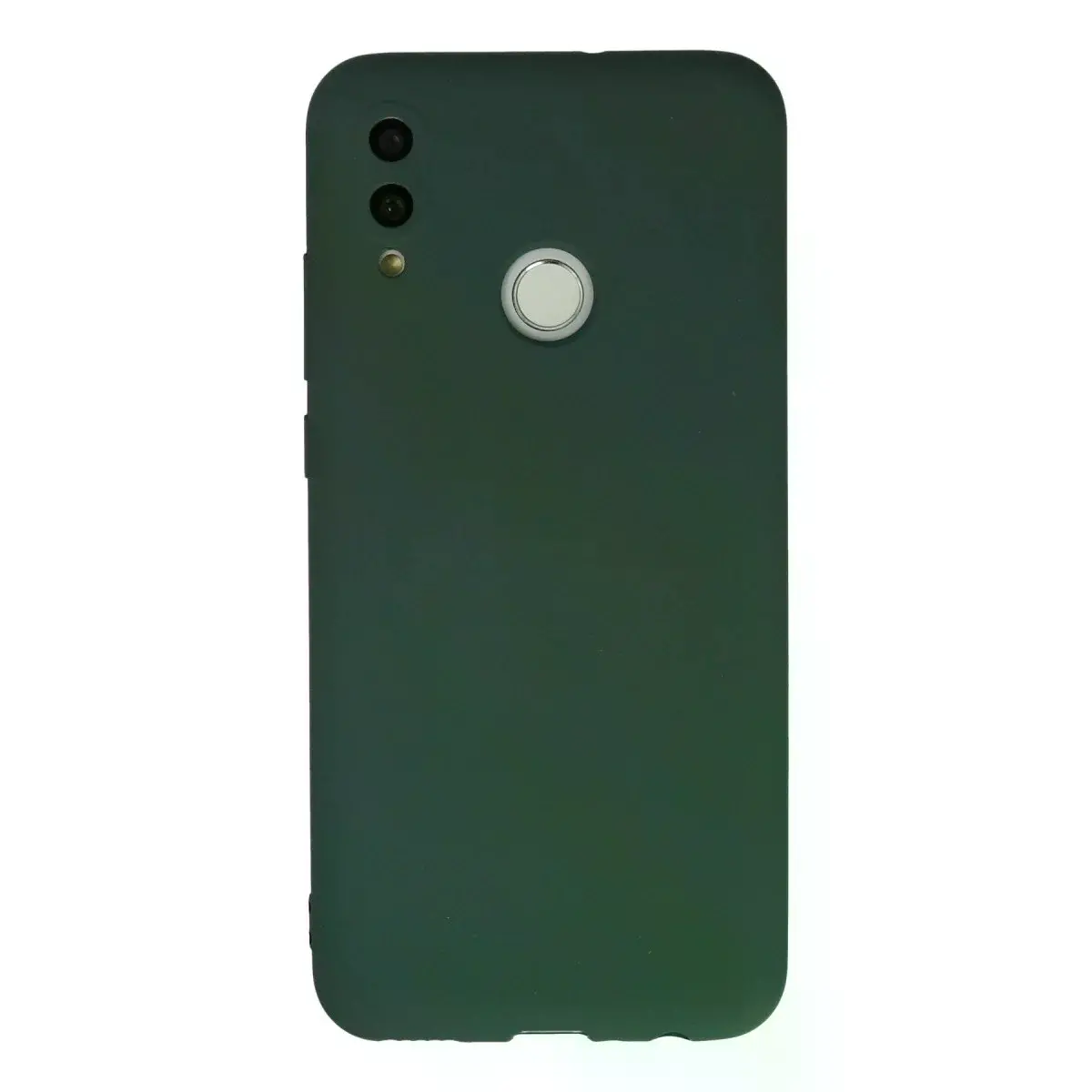 Huawei P Smart 2019 Kılıf Nano İçi Kadife Silikon - Koyu Yeşil