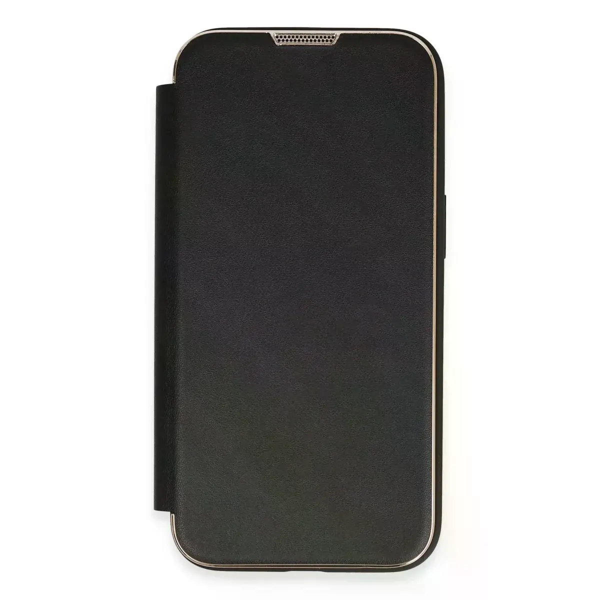İphone 13 Pro Kılıf Dolpin Kapaklı - Siyah
