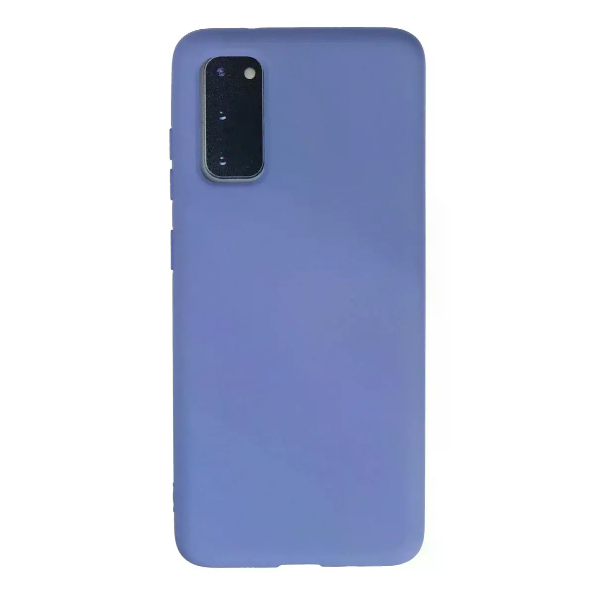 Samsung Galaxy S20 Kılıf Nano İçi Kadife Silikon - Lila