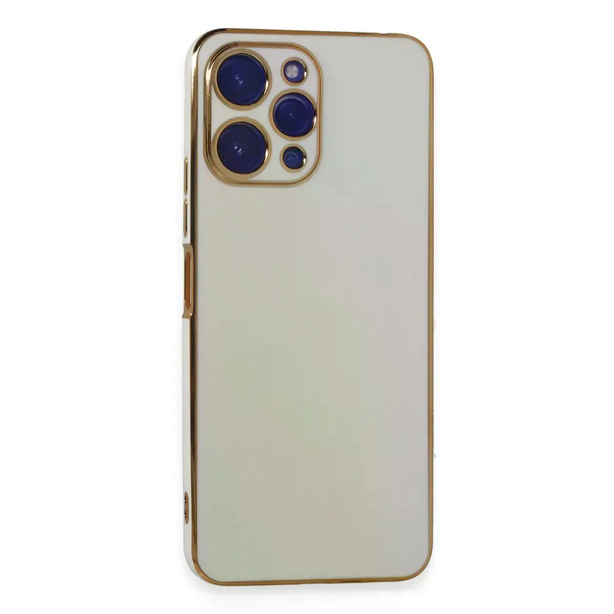 Xiaomi Poco M6 Pro 5g Kılıf Volet Silikon - Beyaz