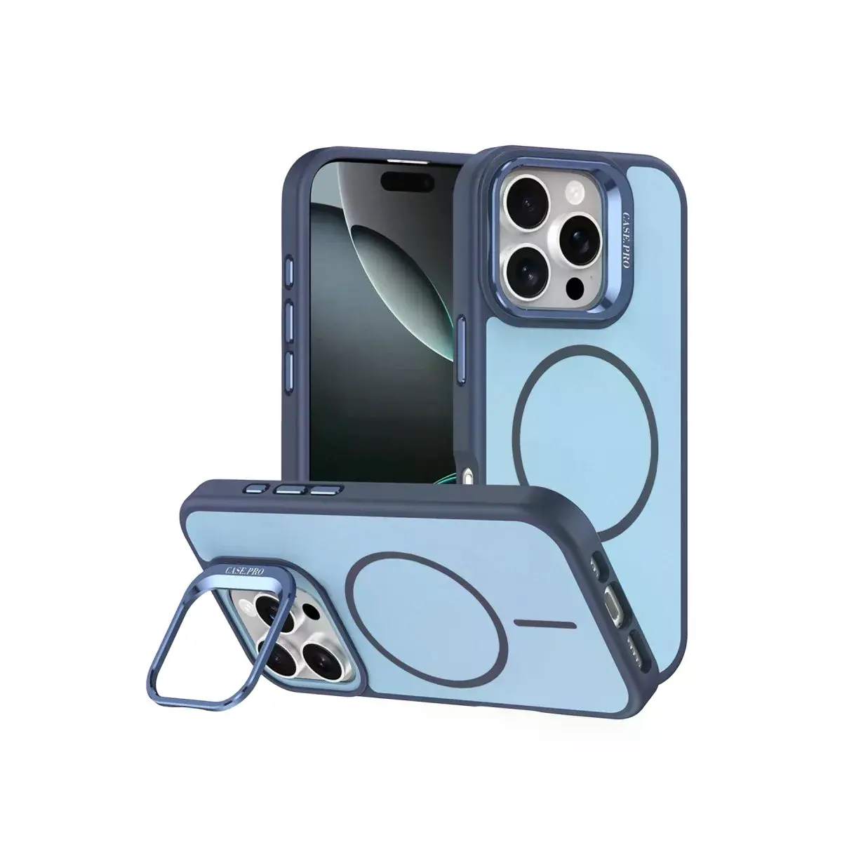 Joko  İphone 16 Pro Max Flexa Magsafe Kapak - Mavi