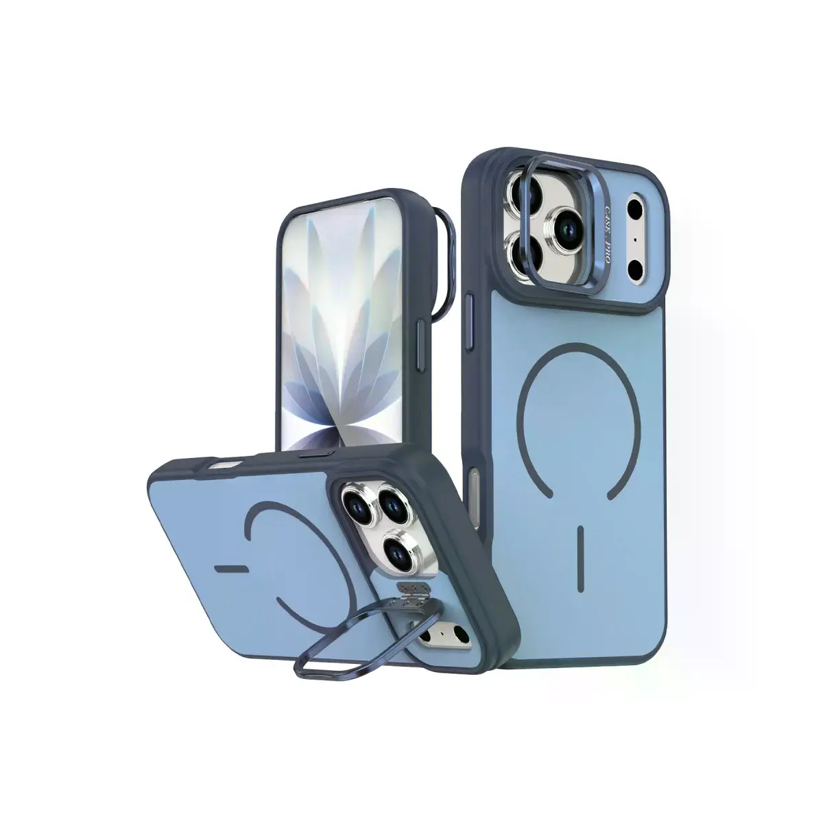 Joko  İphone 17 Pro Max Flexa Magsafe Kapak - Mavi