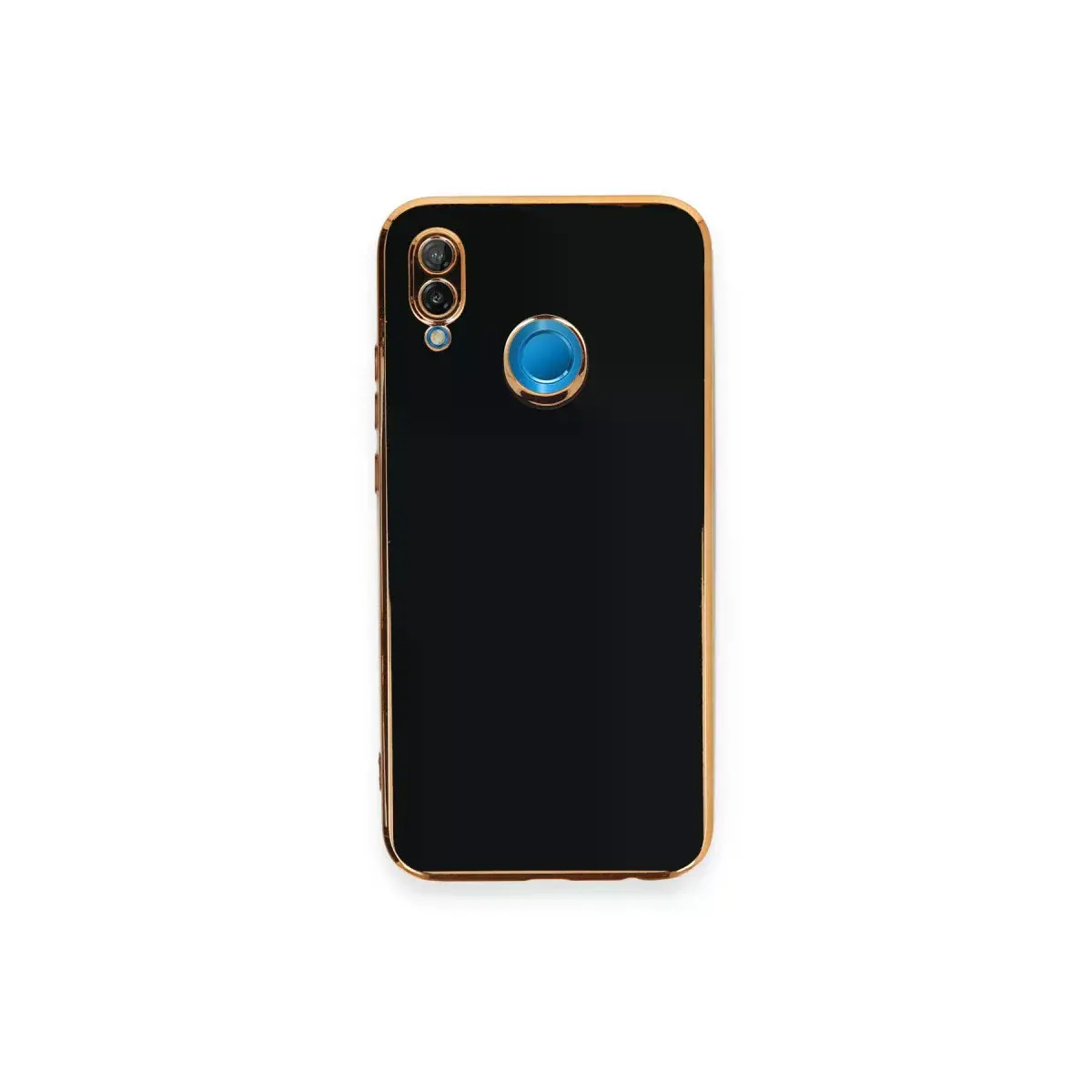 Huawei P20 Lite Kılıf Volet Silikon - Siyah