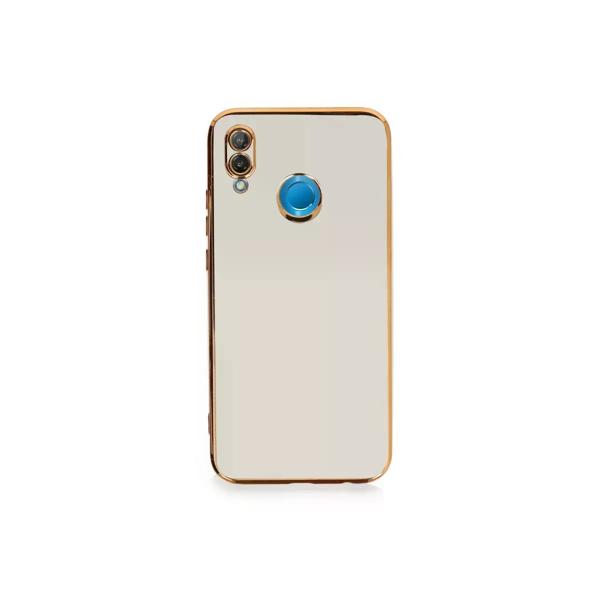 Huawei P20 Lite Kılıf Volet Silikon - Beyaz