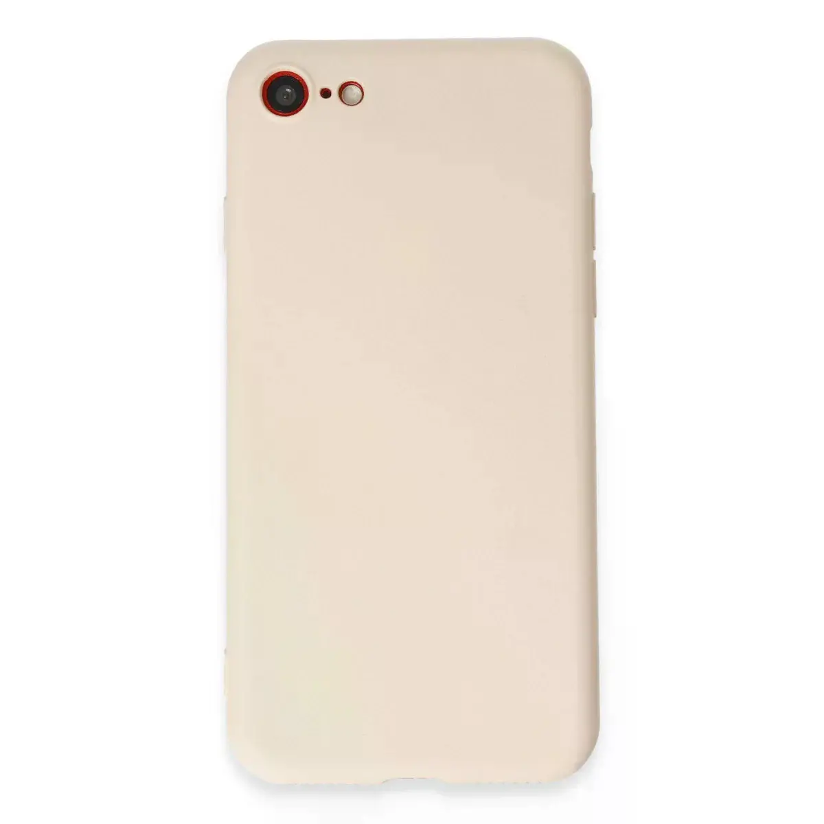 İphone 7 Kılıf First Silikon - Krem