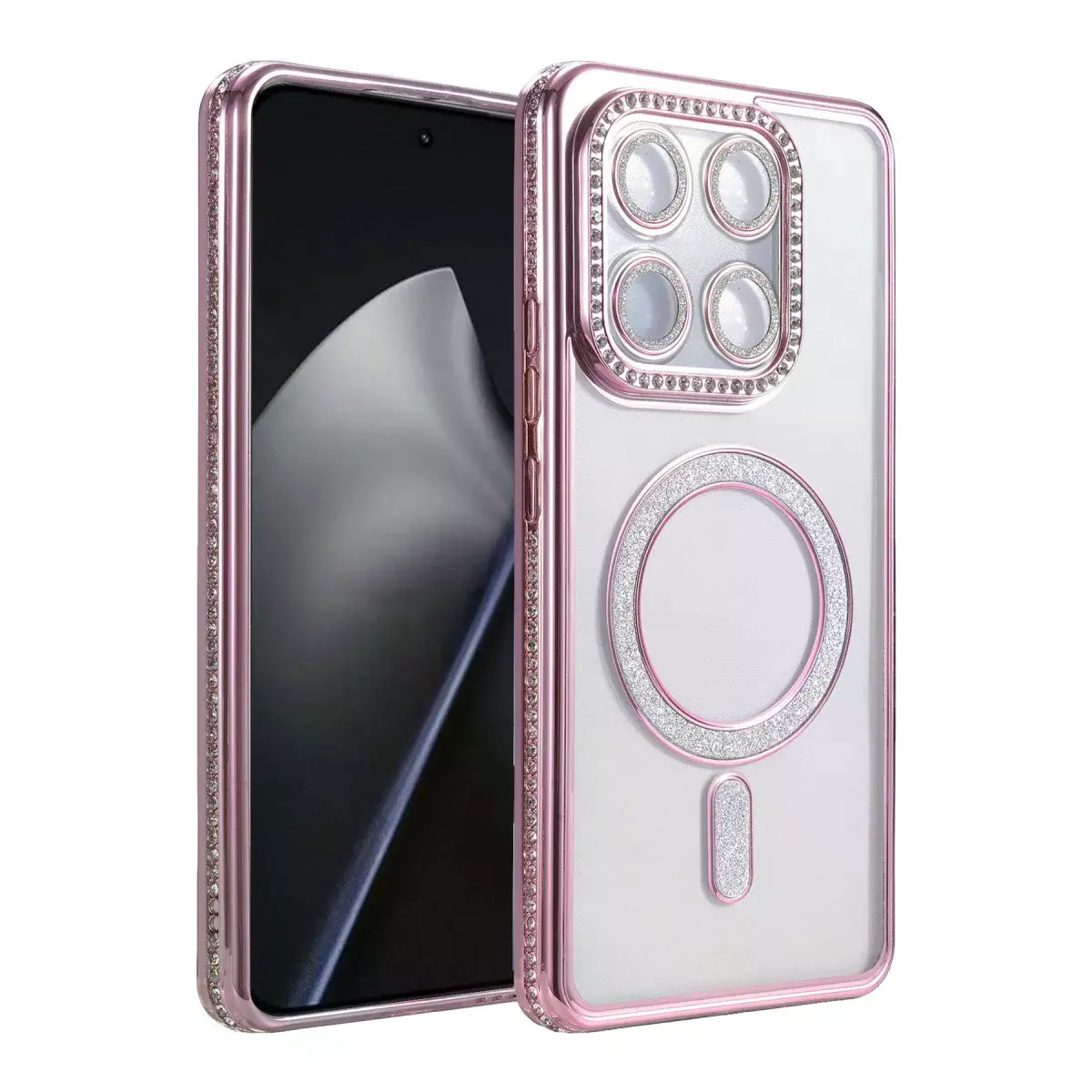 Xiaomi Mi 15t Pro Joke Simli Magneticsafe Kılıf - Pembe