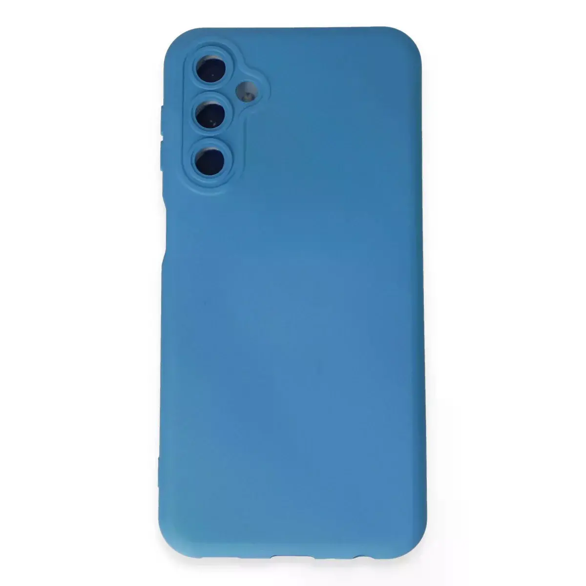 Samsung Galaxy M34 5g Kılıf Nano İçi Kadife Silikon - Mavi
