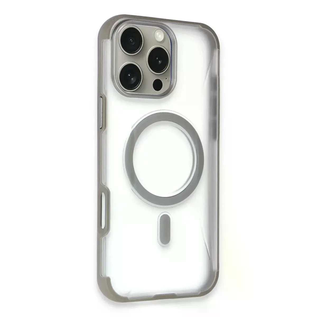 Joko  İphone 16 Pro Max Hilton Magsafe Kapak - Titan Gri